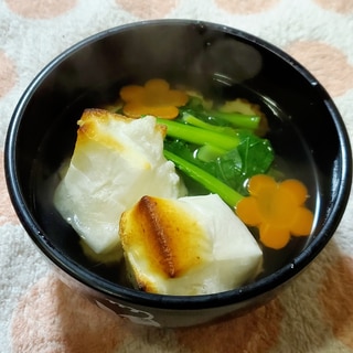 小松菜のお雑煮